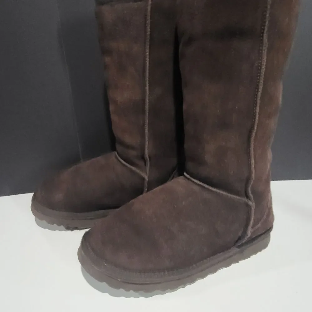 Ugg Tall Chocolate Brown Winter Boots